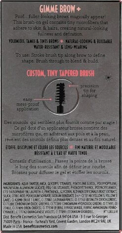 Benefit Gimme Brow+ Volumizing Gel - Brow Volumizing Gel 9 Benefit Gimme Brow+ Volumizing Gel - Brow Volumizing Gel -Best Cosmetics Store 2h04y1zc4p7j