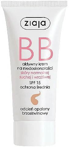 Ziaja BB-Cream Opalony Brzoskwiniowy - Face BB Cream