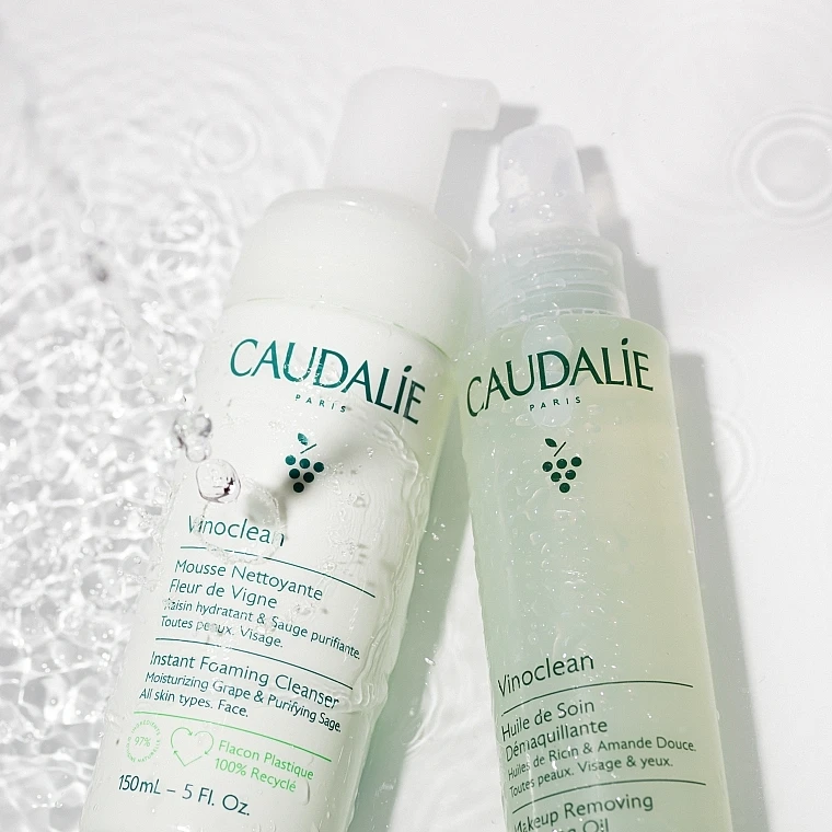 Caudalie Vinoclean Make-up Removing Cleansing Oil - Makeup Remover Oil 4 Caudalie Vinoclean Make-up Removing Cleansing Oil - Makeup Remover Oil - Image 2