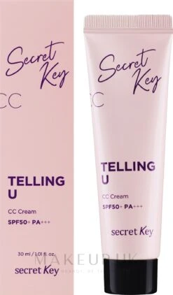 Secret Key Telling U CC Cream SPF 50 - Light CC Cream -Best Cosmetics Store fy8pls2stzxu