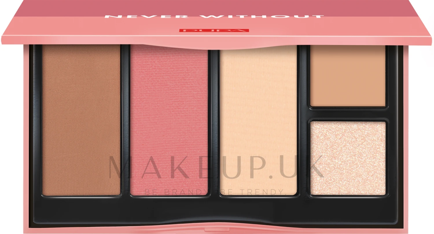 Pupa Never Without Palette - Contouring Palette 4 Pupa Never Without Palette - Contouring Palette - Image 2