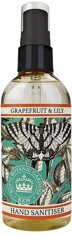 Grapefruit & Lily Hand Sanitizer - The English Soap Company Kew Grapefruit And Lily Hand Sanitiser