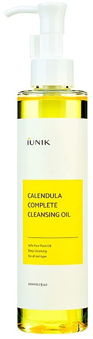 IUNIK Calendula Complete Cleansing Oil - Soothing & Cleansing Calendula Hydrophilic Oil
