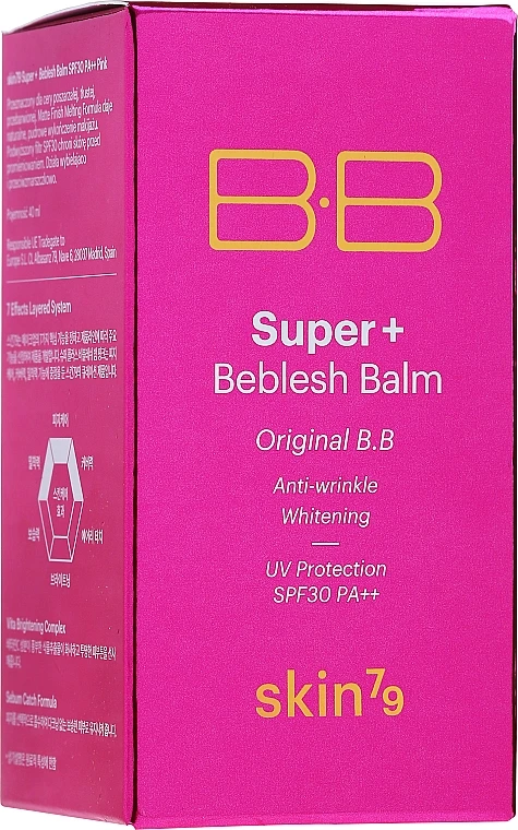 Skin79 Super Plus Beblesh Balm Triple Functions Pink BB Cream - Multifunctional BB Cream 4 Skin79 Super Plus Beblesh Balm Triple Functions Pink BB Cream - Multifunctional BB Cream - Image 2