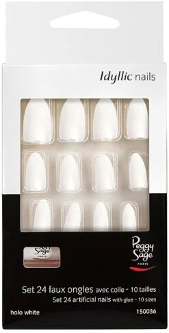 Fake Nails - Peggy Sage Kit Of 24 Idyllic Nails