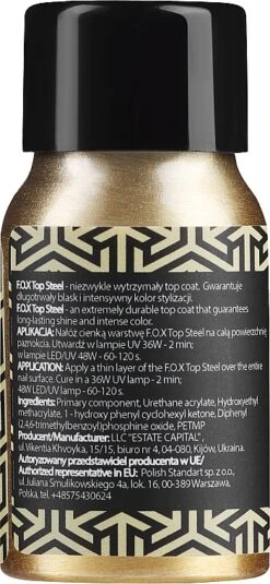 UV Top Steel - F.O.X Top Steel -Best Cosmetics Store qyuhbmeuwpja