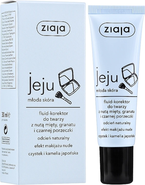 Ziaja Jeju Fluid - Anti-Imperfection Correcting Fluid 4 Ziaja Jeju Fluid - Anti-Imperfection Correcting Fluid - Image 2