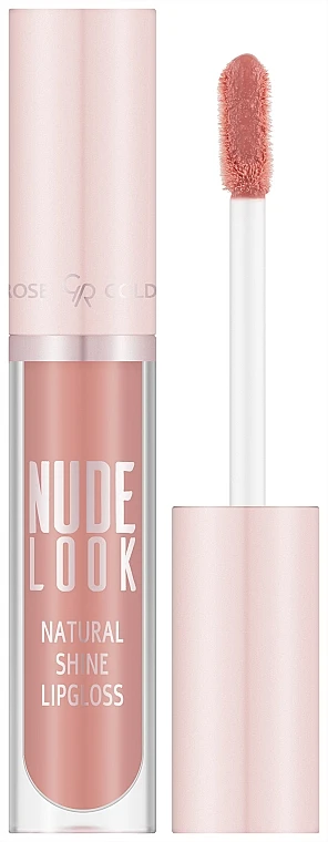 Golden Rose Nude Look Natural Shine Lipgloss - Lip Gloss 3 Golden Rose Nude Look Natural Shine Lipgloss - Lip Gloss