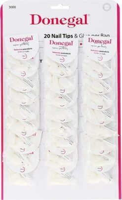 Fake Nails Set - Donegal Nail Tips & Glue