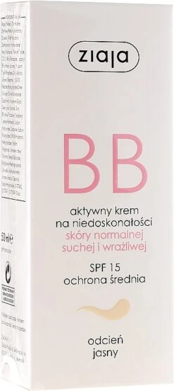 Ziaja BB-Cream Jasny - Face BB Cream -Best Cosmetics Store zeupgqf397rf