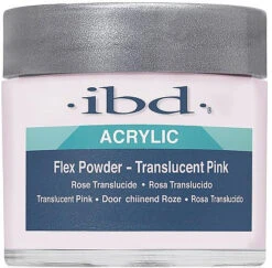 Acrylic Powder, Translucent Pink - IBD Flex Powder Translucent Pink